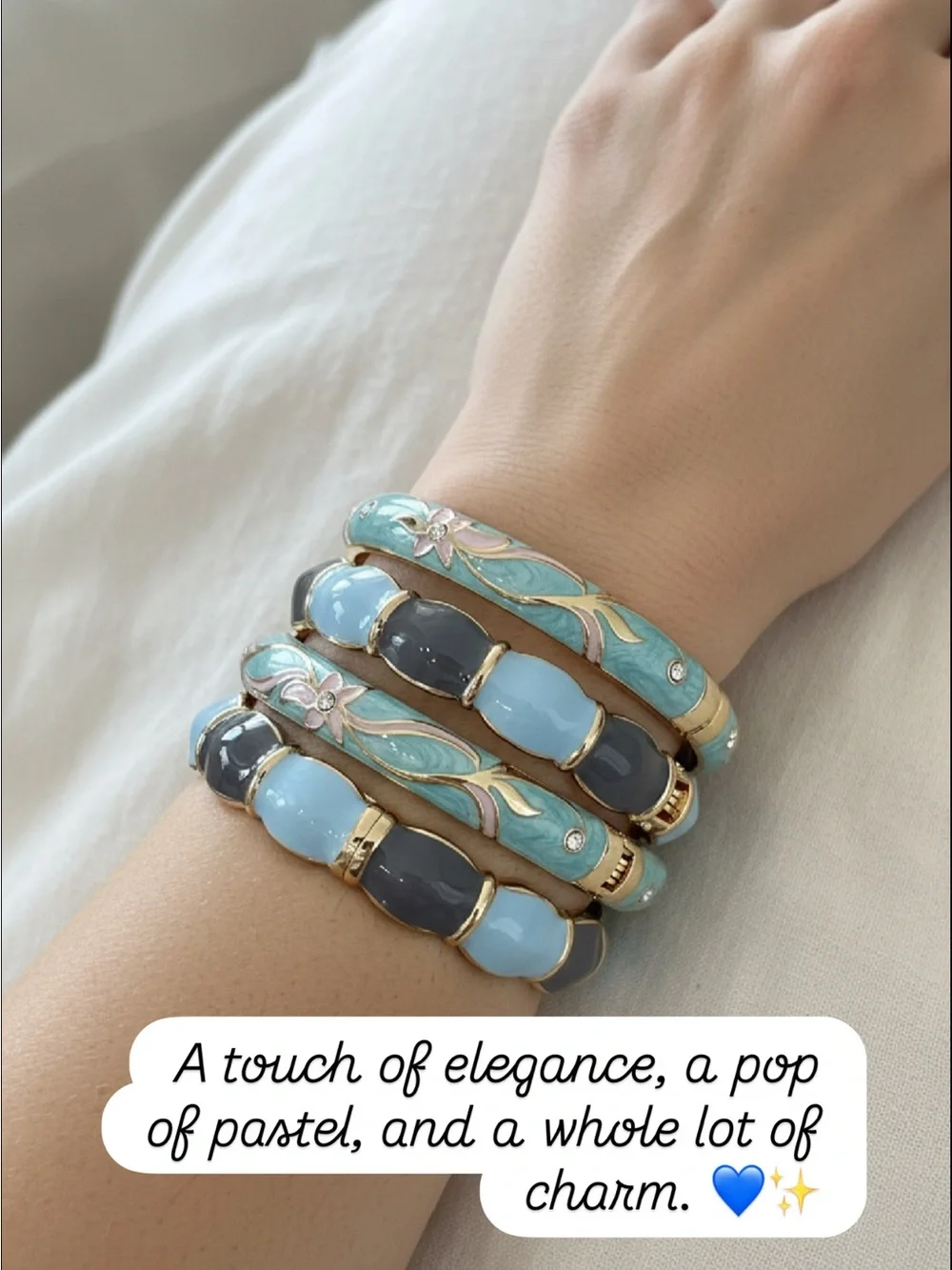 Stacked Bangles - Picture 4 of 4